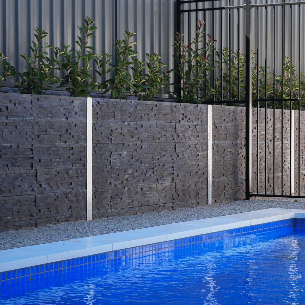 Kensington concrete sleeper finish by Outback Sleepers Australia