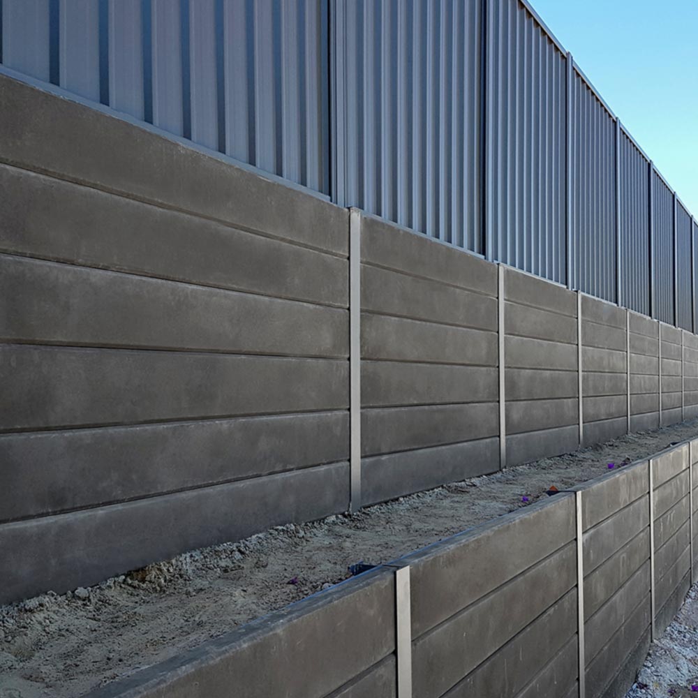 Blackwood concrete sleeper finish by Outback Sleepers Australia