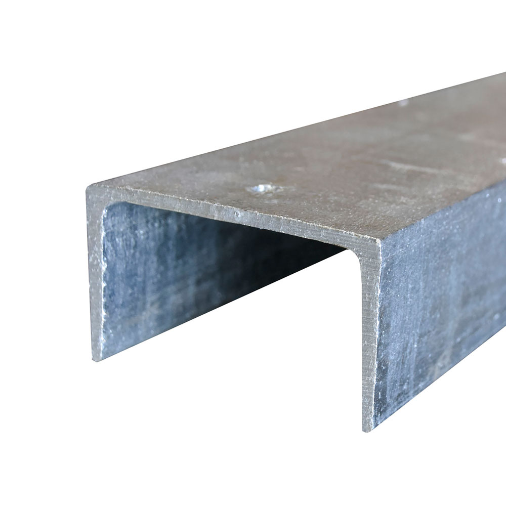 Steel retaining-wall posts supplied for Outback Sleepers systems