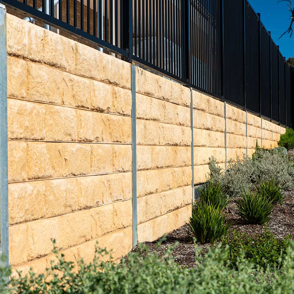 Cove concrete sleeper finish by Outback Sleepers Australia